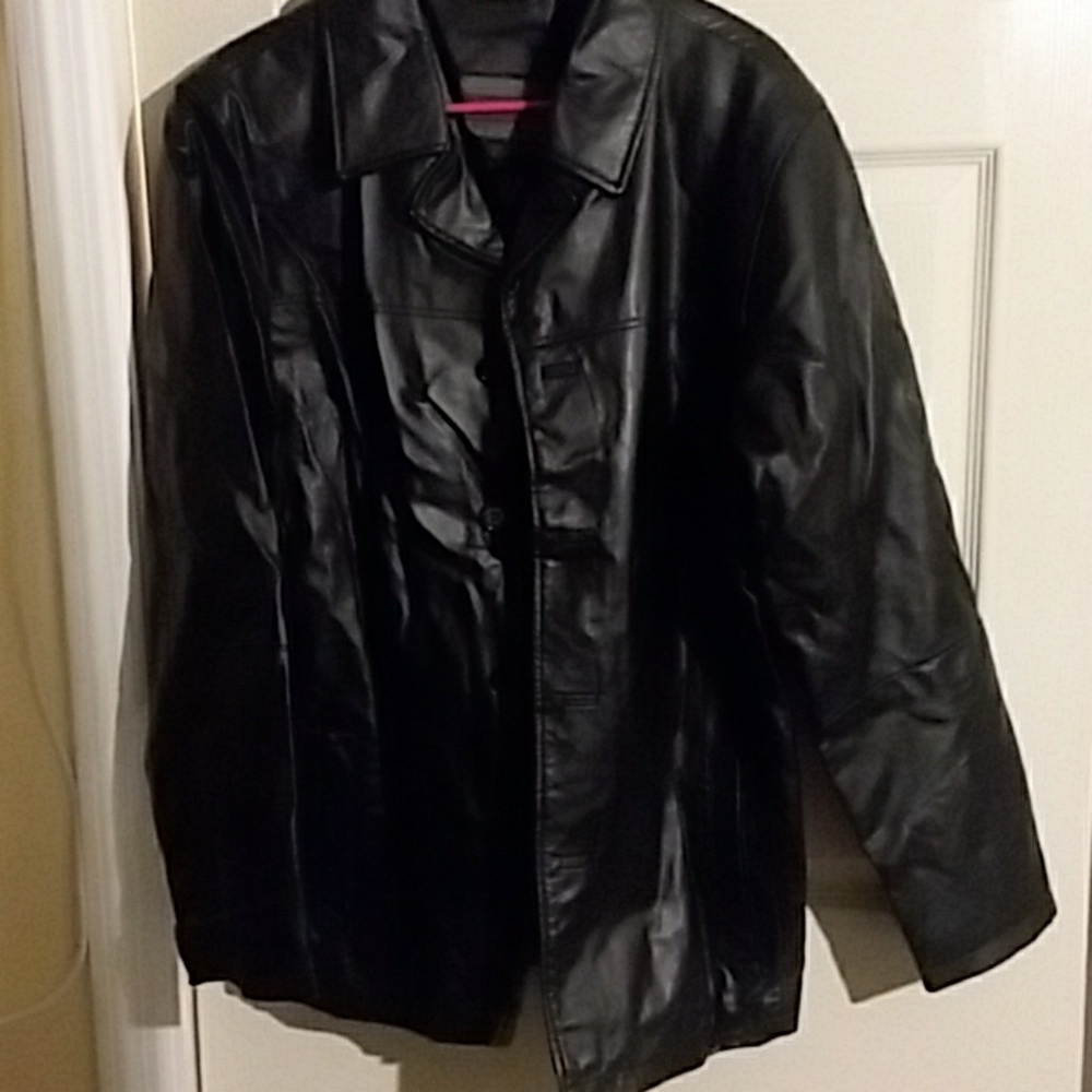 Genuine Leather Mens collection Coat
